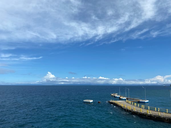 Laut di tepi Pulau Seram, Maluku.